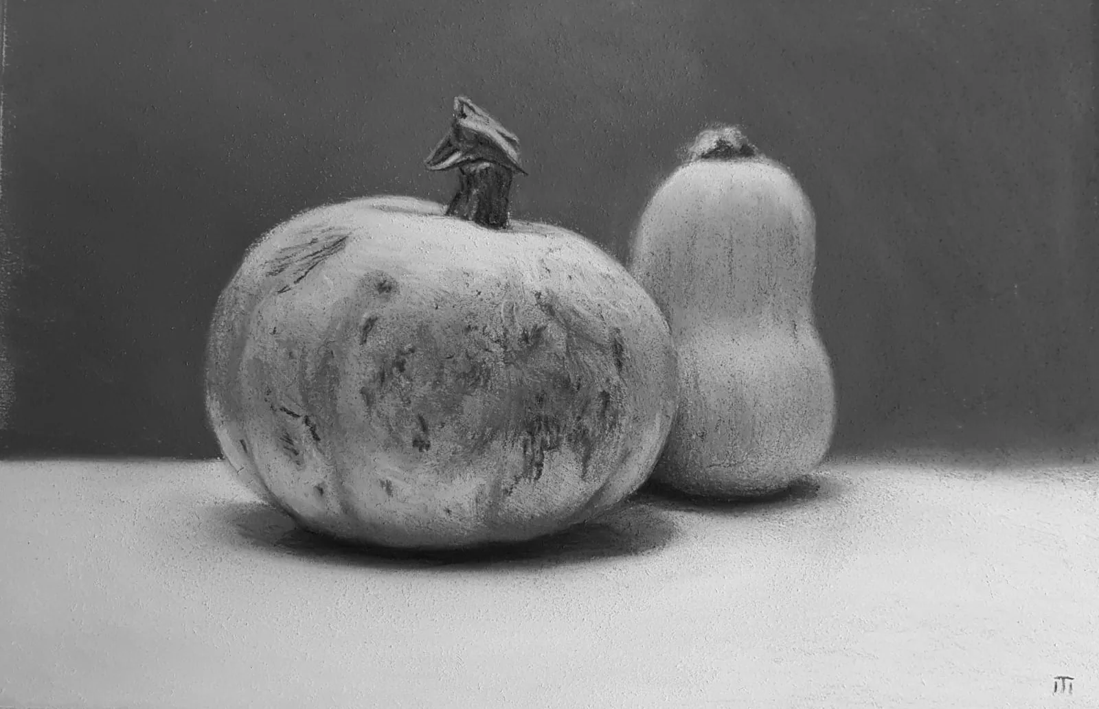 Still Life With Gourds