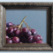 Small Grapes - Oil on board 5"x7" SOLD