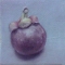 Mangosteen - Oil on canvas 2x2cm SOLD