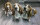 "Bassets' Allsorts" - Pastel on paper 29.7cm x 21cm
